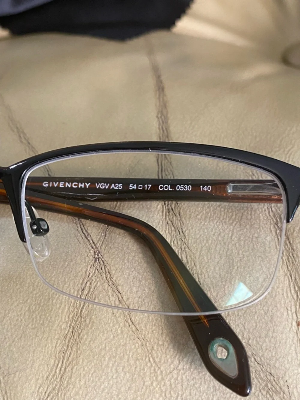 Givenchy Eye Glasses Prescription Lenses Nice Frames No flaws